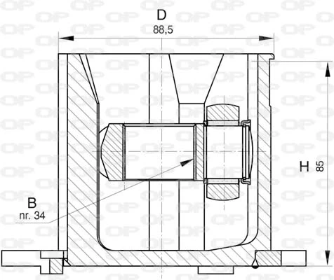 CVJ582420 Open Parts