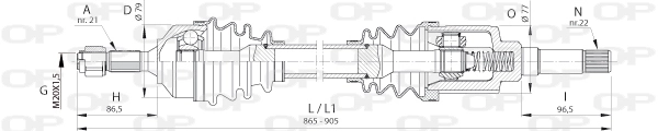 DRS639100 Open Parts
