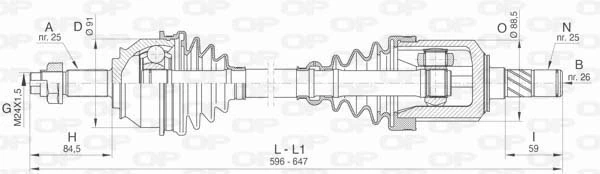 DRS647100 Open Parts