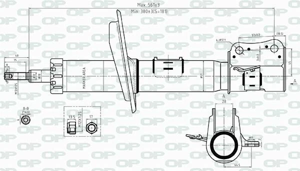 SAB836431 Open Parts