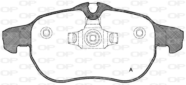 Pastillas delanteras Opel Zafira  (2005-2011)