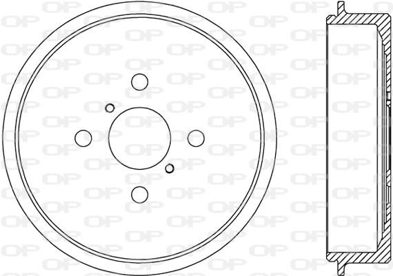 Tambor de freno trasero Yaris hatchback (2011-2020) original desde 37,13 €