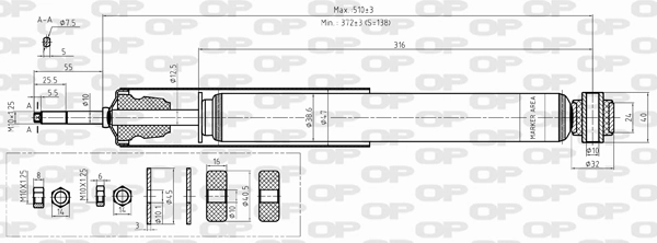SAB841132 Open Parts