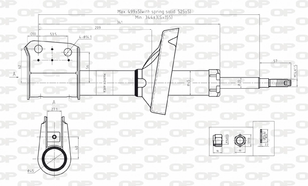 SAB812231 Open Parts