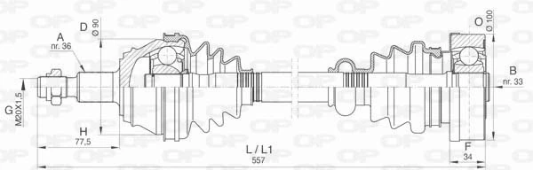 DRS642200 Open Parts