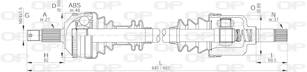 DRS605200 Open Parts
