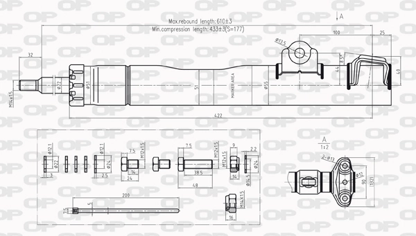 SAB822231 Open Parts