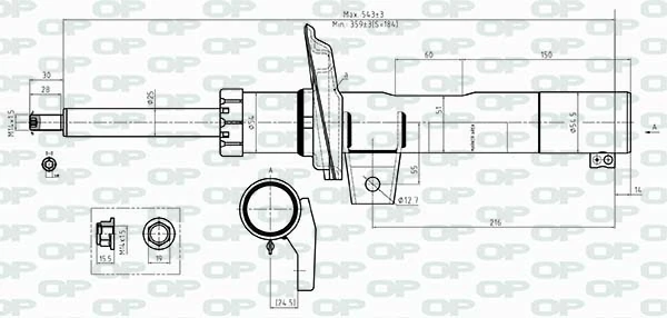SAB853431 Open Parts