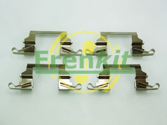 Juego de resortes de sujeción de pastillas de freno delanteras para Nissan Pathfinder R50