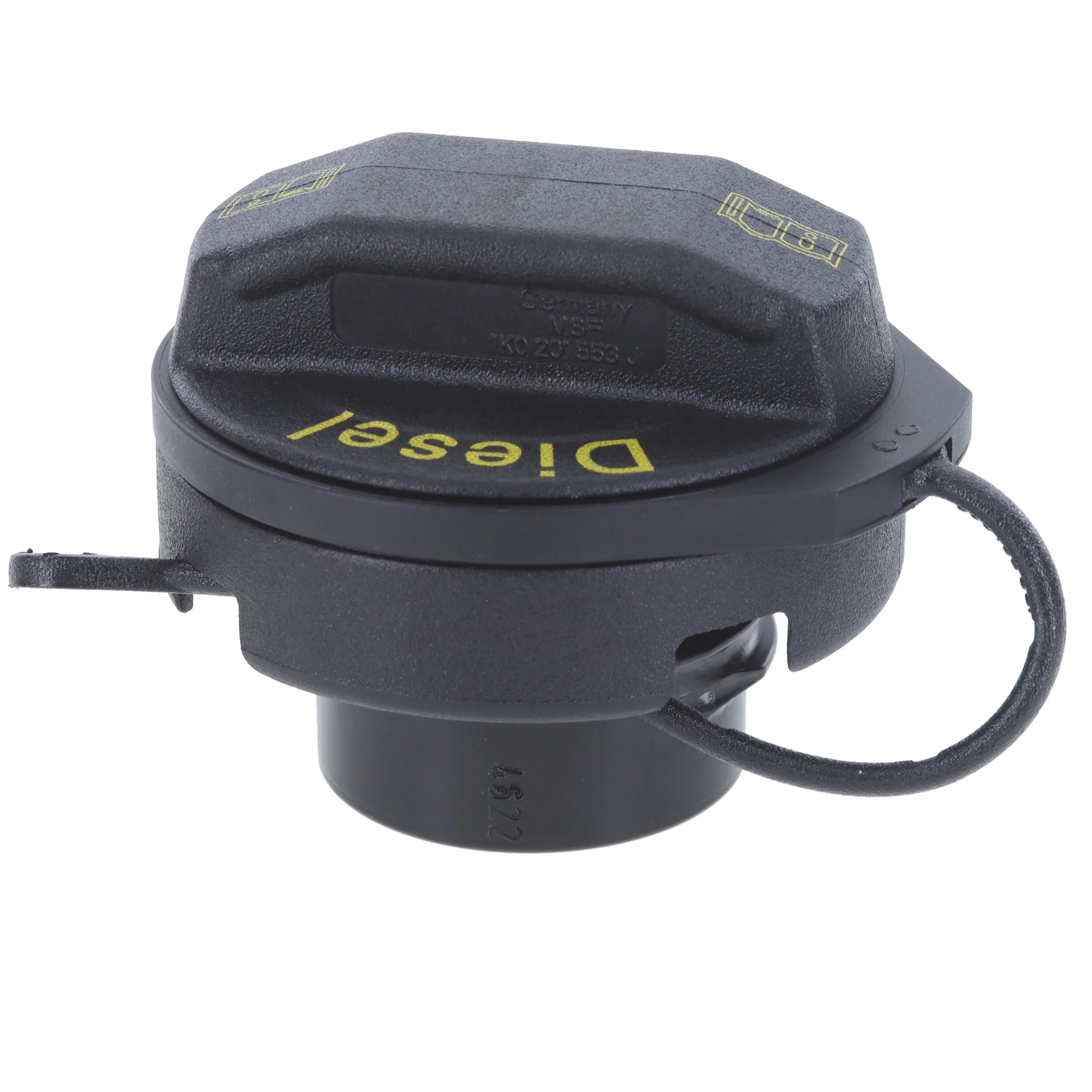 Tapa (tapón) del depósito de combustible Skoda Fabia 2 5J2, 542, 572, 582