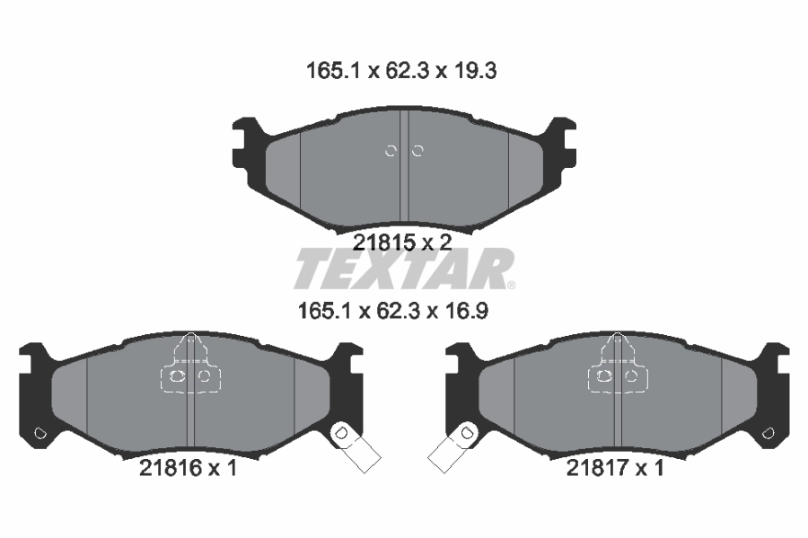 Pastillas de freno delanteras Voyager I monovolumen (1984-1995) original desde 39,63 €