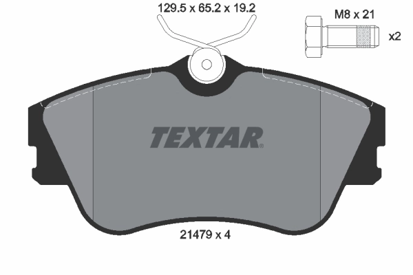 Pastillas de freno Volkswagen Transporter  (70B, 70C, 7DB, 7DK, 70J, 70K, 7DC, 7DJ)