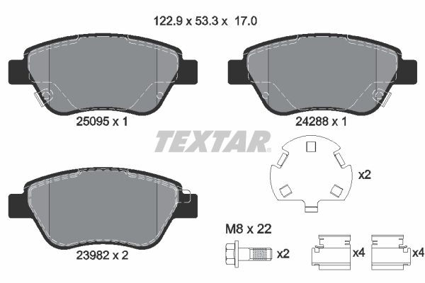 2509501 Textar