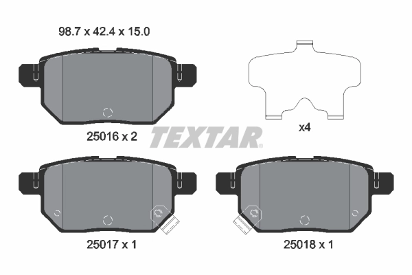 2501601 Textar