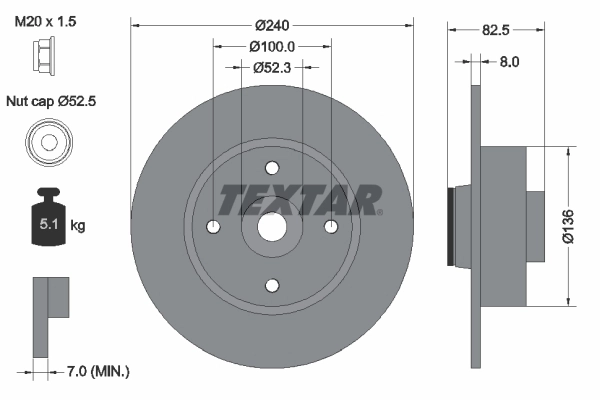92154403 Textar