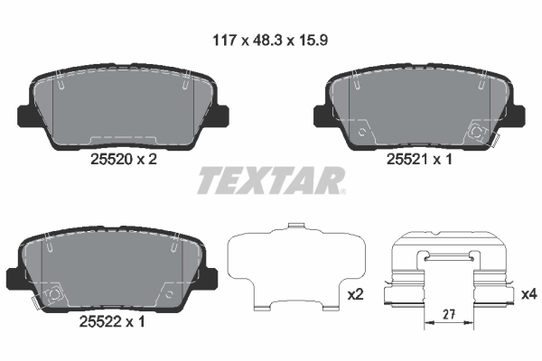2552008 Textar