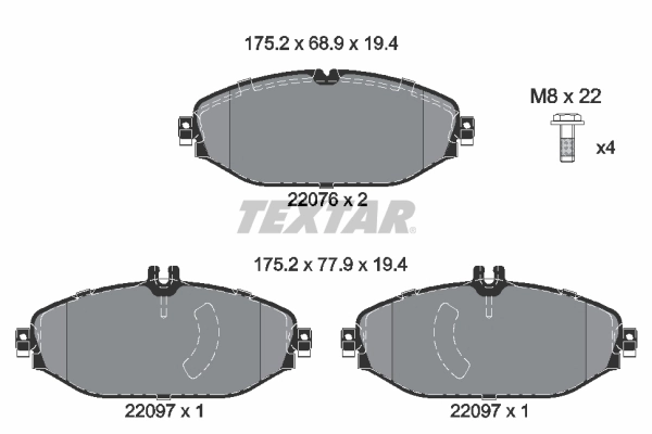2207601 Textar