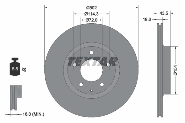 Comprar Disco de freno trasero Mazda RX-8  SE a bajo precio