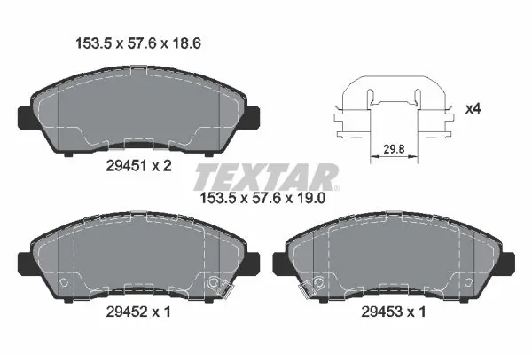 2945101 Textar