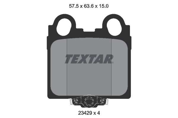Pastillas traseras para Lexus IS  (E1)