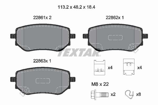 2286101 Textar