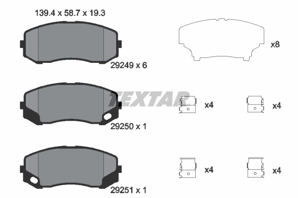 2924901 Textar