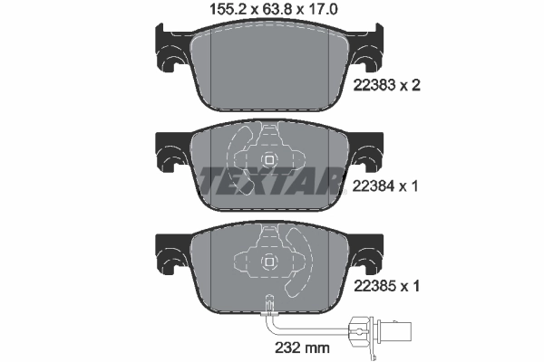 2238301 Textar