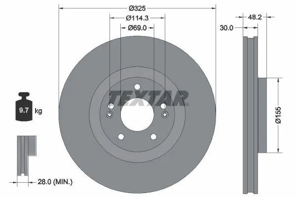 Frenos delanteros KIA Sorento IV desde 76,00 €