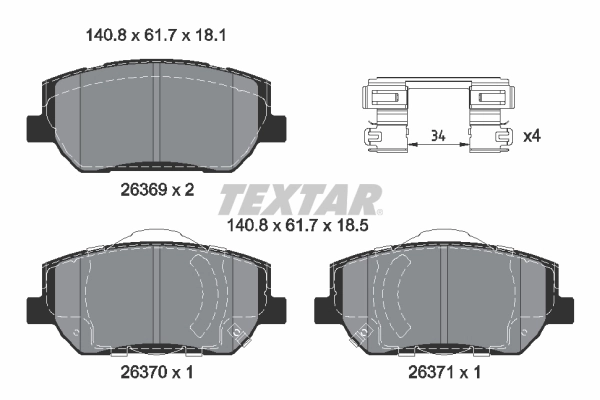 2636901 Textar