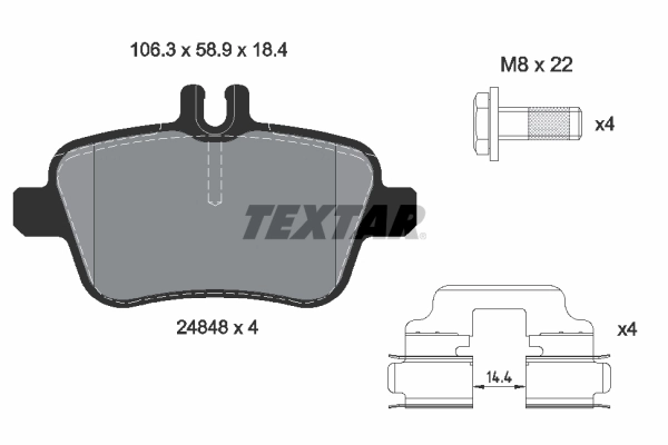 2484801 Textar