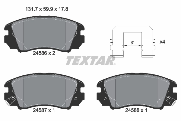 2458601 Textar