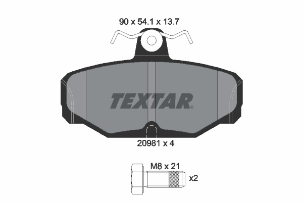 Pastillas traseras Ford Sierra hatchback comprar en España