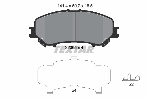 2206501 Textar