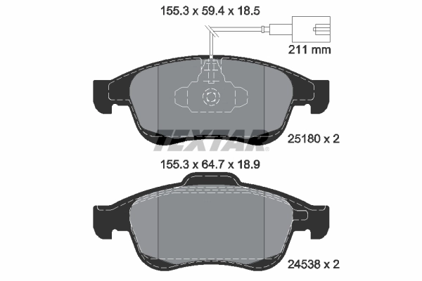 2518001 Textar