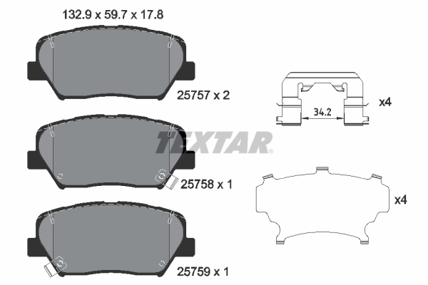 2575701 Textar