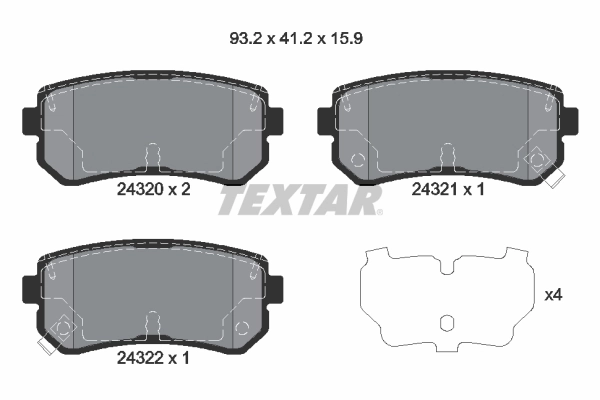 2432001 Textar