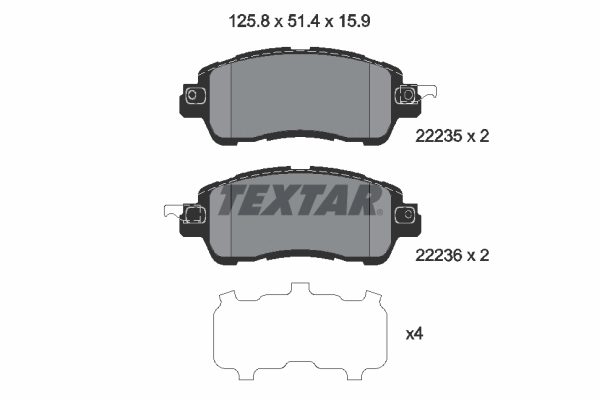 2223501 Textar