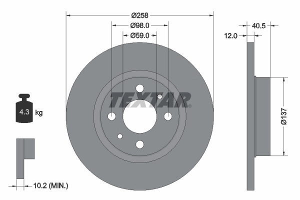 92041503 Textar