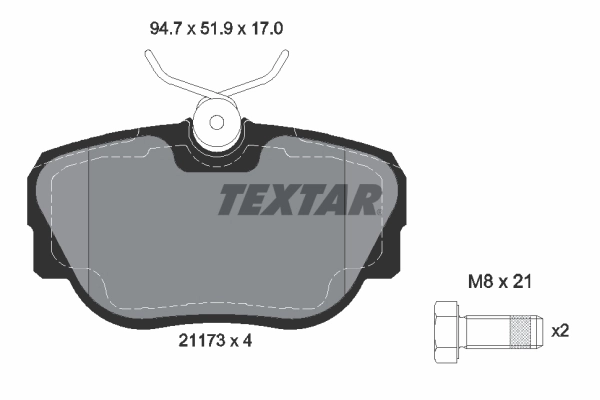 2117302 Textar