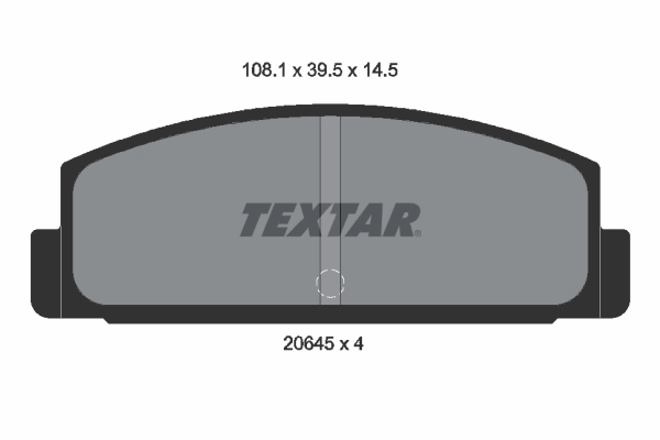 Pastillas traseras para Mitsubishi Galant IV (A16)