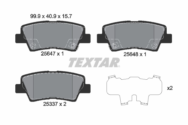 2564701 Textar