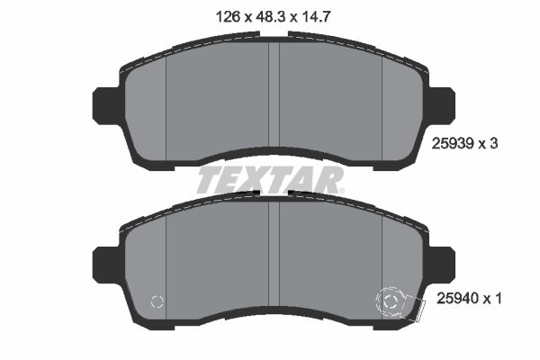 2593901 Textar