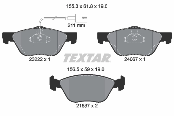 2322201 Textar
