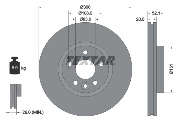 Frenos delanteros Volvo S80 II desde 56,29 €
