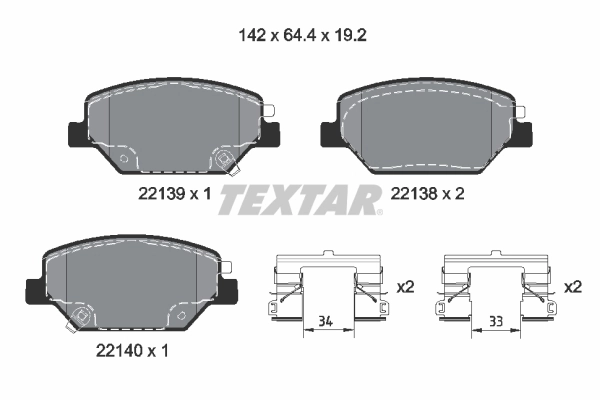 2213901 Textar