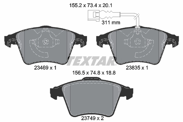 2346901 Textar