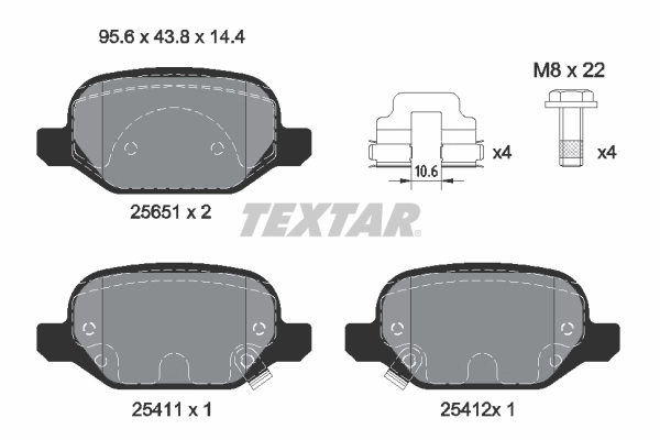 2565101 Textar