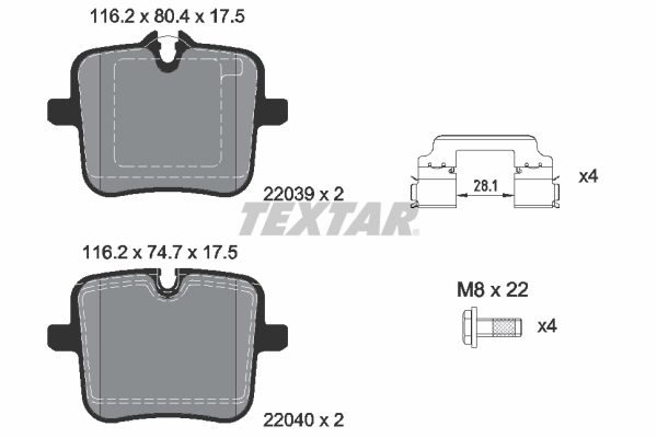 2203901 Textar