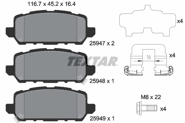 2594701 Textar