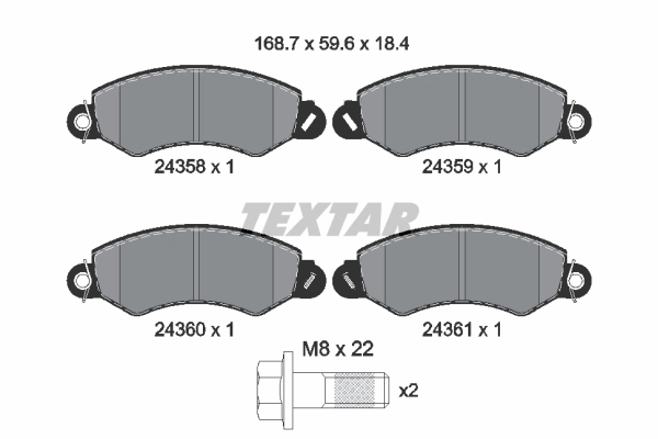2435801 Textar